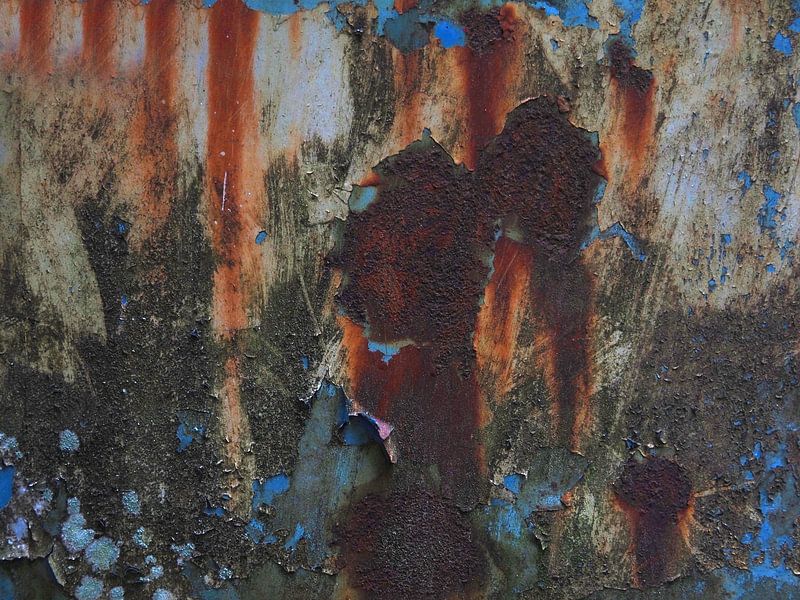 épave de voiture avec rouille 9 par Helene Ketzer