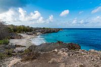 Rock beach in Curacao