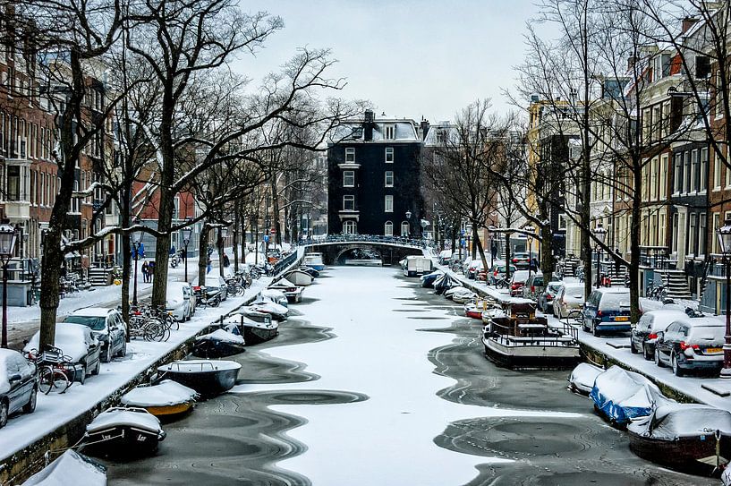 Reguliersgracht Canal Amsterdam by Ipo Reinhold