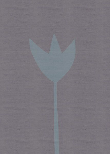 Tulipe abstraite moderne n° 27 par Studio Keserű