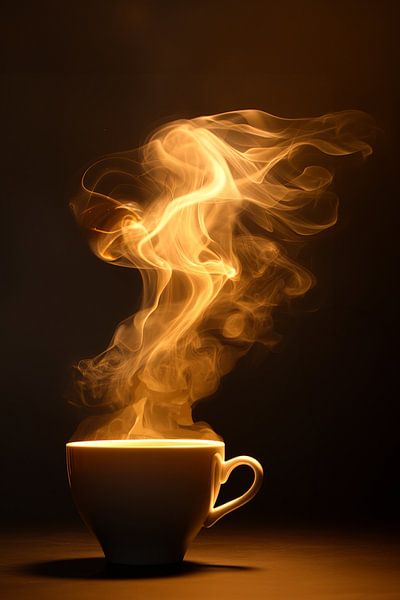 Trinken Sie eine Tasse Kaffee oder Cappuccino von Egon Zitter