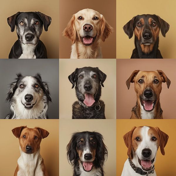 Portraits de chiens par Cafe Noir