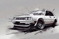 Auto klassieke stijl