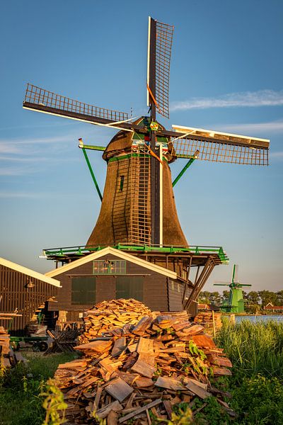 Ein Sägewerk in der Zaanse Schans von Remco-Daniël Gielen Photography