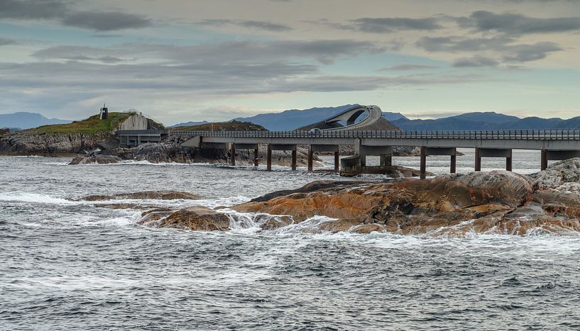 Atlantic Road Norway by Menno Schaefer