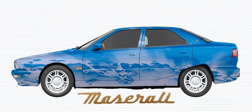 Maserati Quattroporte IV Art Car par aRi F. Huber