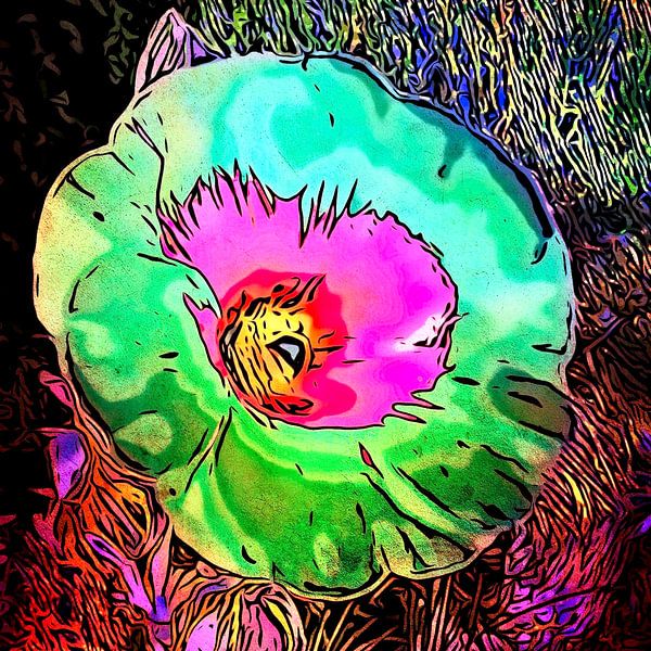 FLOWER MAGIC, motif 18 by zam art