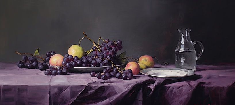 Klassisches Stilleben von Abstraktes Gemälde