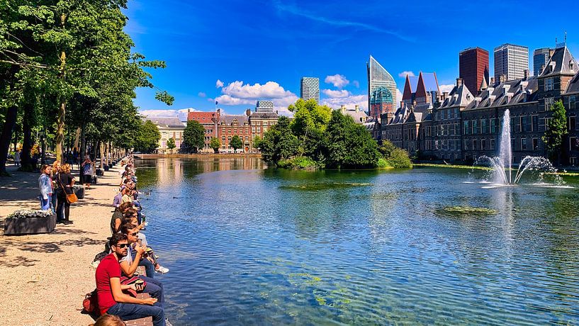 Hofvijver La Haye par Digital Art Nederland