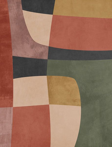 Geometrisch ontwerp 25 van Angel Estevez