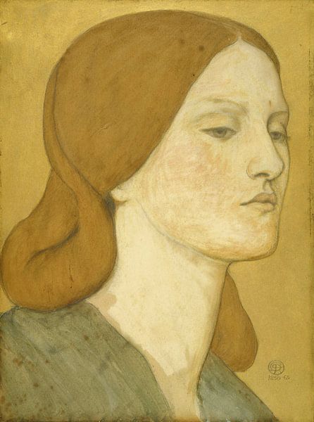 Elizabeth Siddal, Dante Gabriel Rossetti von Meisterhafte Meister