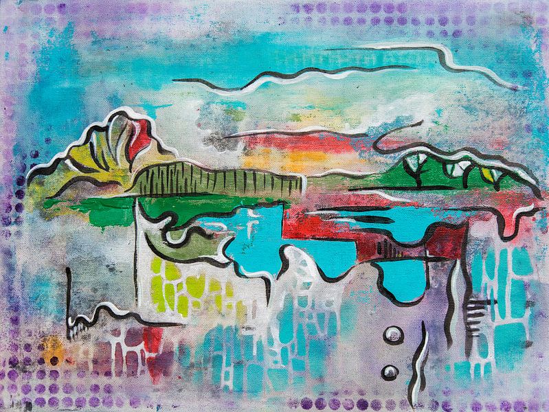 Paysage du samedi par Ariadna de Raadt-Goldberg