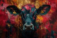 Intense Look of the Cow