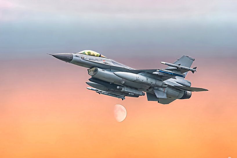 F-16 Fighting Falcon van Gert Hilbink