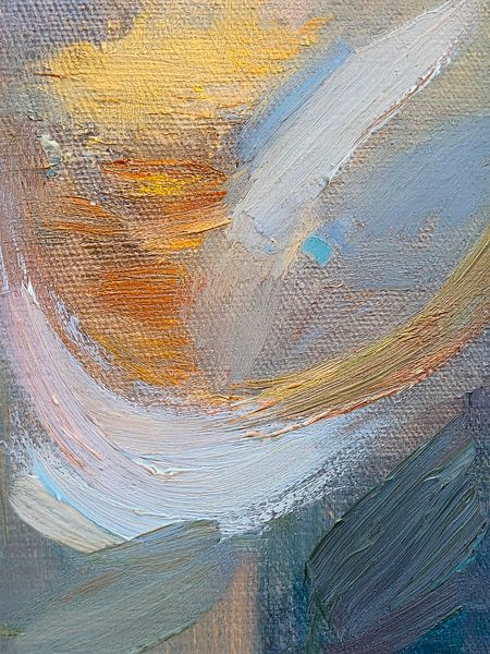 Abstrakte Kunst- Serie: Öl auf Leinen - 6 von Studio Pieternel