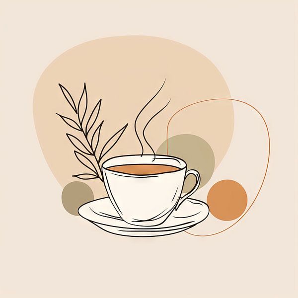 Kaffee von Poster Art Shop