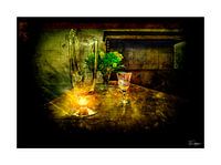 So still wie ein leeres Glas