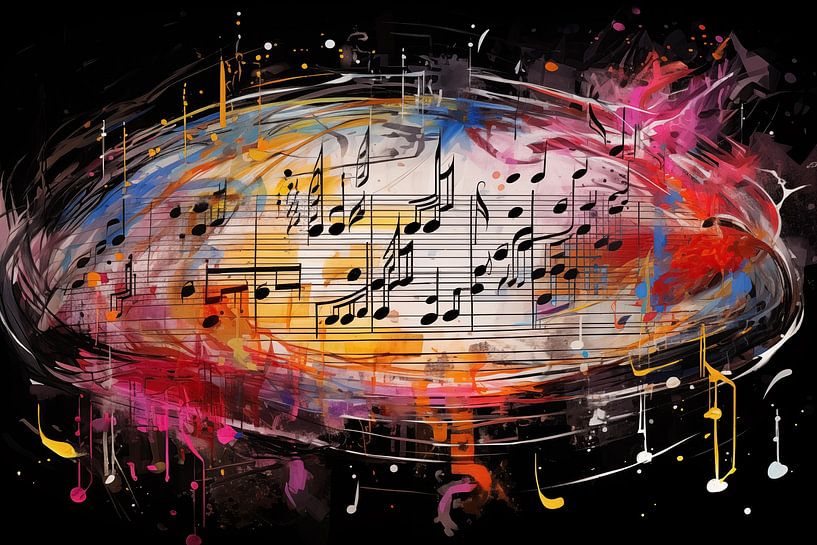 Musik abstrakt von Imagine