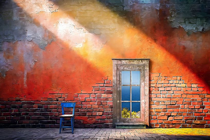 Mauerwerk Meeresblick-02 von Rautenberg Digital Art Maritim