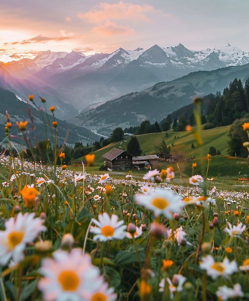 Sommets intacts des Dolomites par fernlichtsicht