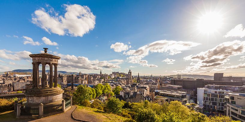 Vue de Calton Hill sur Édimbourg par Werner Dieterich