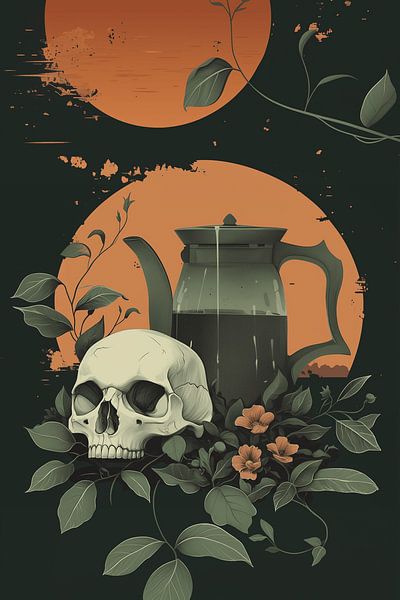 Tea and impermanence by Dingemanse Art