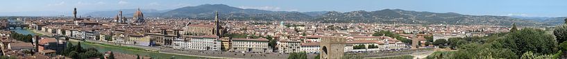 Florence panorama von Carel van der Lippe