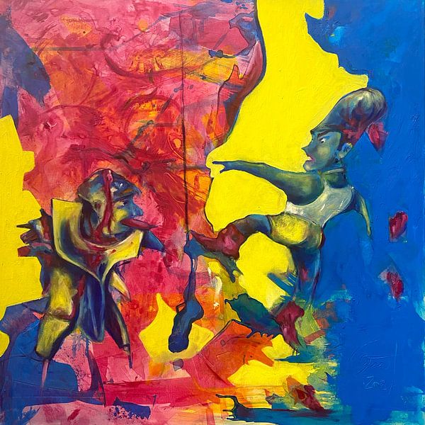 Der Kampf um die Liebe und die Sehnsucht nach Farbe von Michael Ladenthin