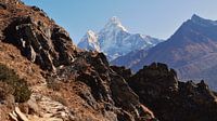Wanderpfad mit Ama Dablam