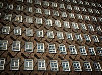 Optical illusion: Symmetry in Hamburg