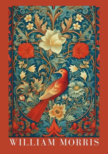 William Morris Poster von Niklas Maximilian