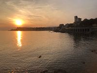 Sunset in Genoa