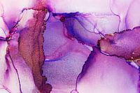 Abstrakte lila Linien