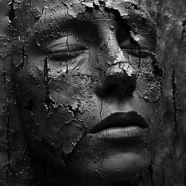 Broken face by TheXclusive Art