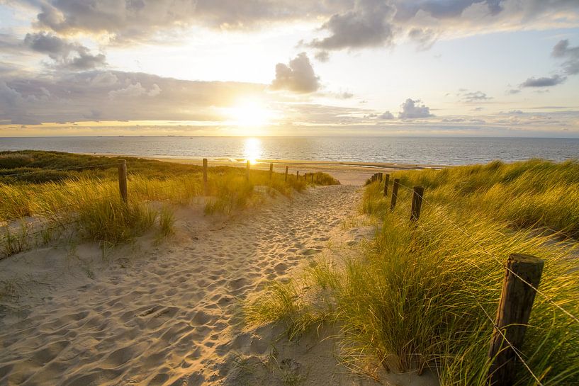 Beach, sea and sun by Dirk van Egmond