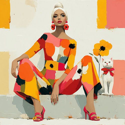 Le flair félin sur Mirjam Duizendstra