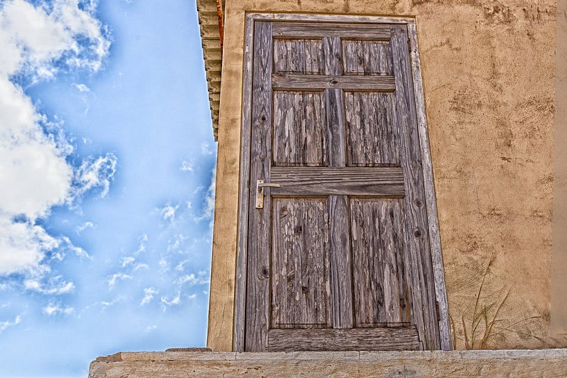 Curacao - urbex - door by Marly De Kok