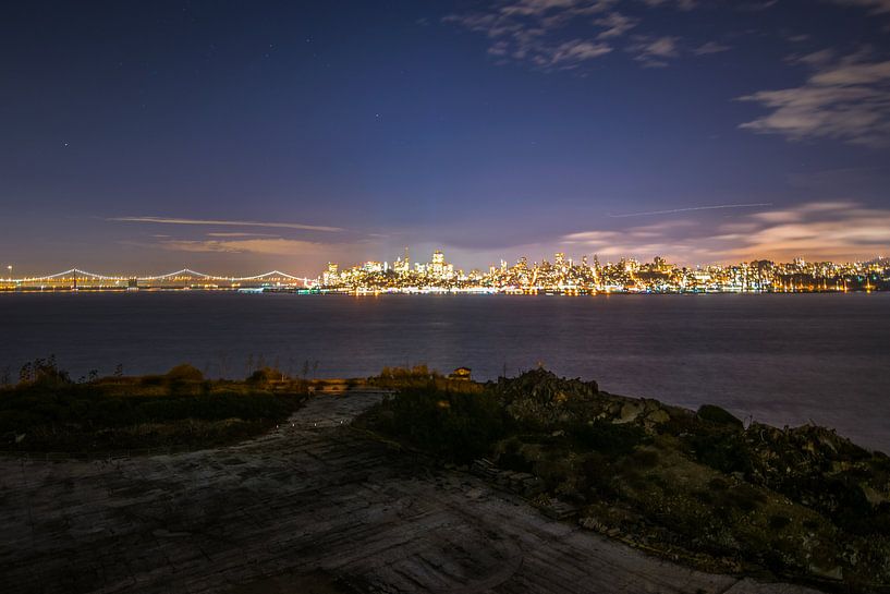 Chute de nuit San Fransisico par Ton Kool