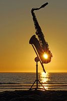 Sax on the beach