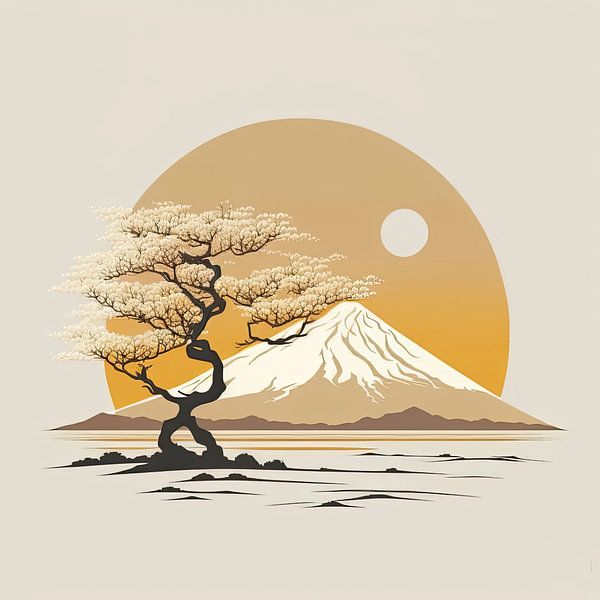 Japan in seiner reinen Form: ein minimalistisches Porträt von Vlindertuin-Art