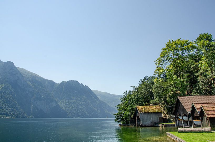 Reflets tranquilles de la sérénité des montagnes par Evelien Captein