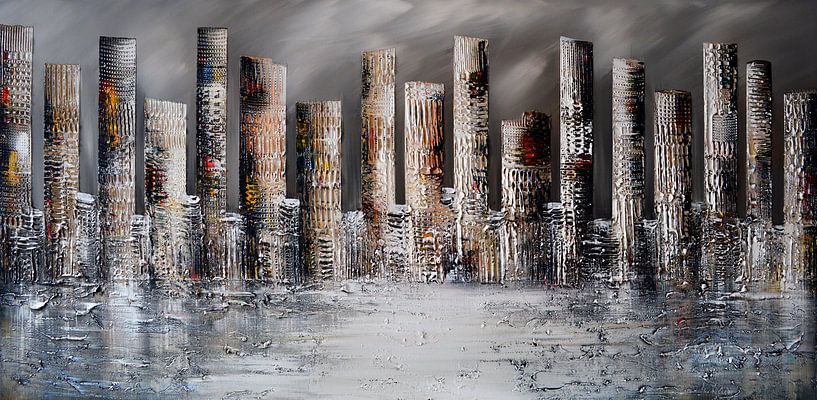 City by Gena Theheartofart