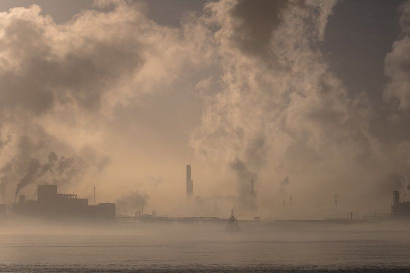 Rotterdam la brumeuse par Jan Georg Meijer