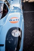 details of the Le Mans Porsche Gulf 01