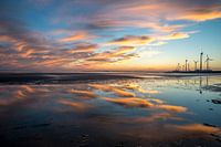 Brennende Windmühlen