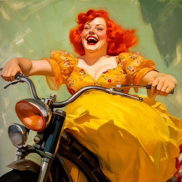 Dicke Frauen von Hetty Lamboo