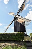 Molen in Bourtange in Groningen