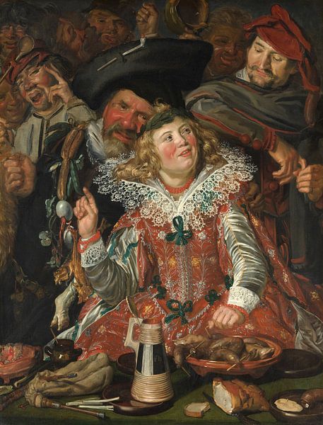 Lustige Gesellschaft, Frans Hals von Meisterhafte Meister