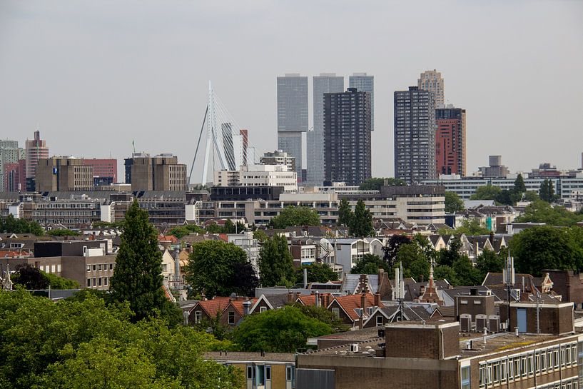 Skyline Rotterdam from Groot Handelsgebouw by Henk Alblas