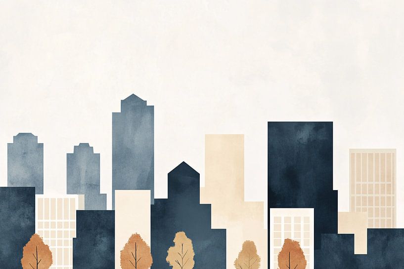 Modern minimalist urban art by Imperial Art House